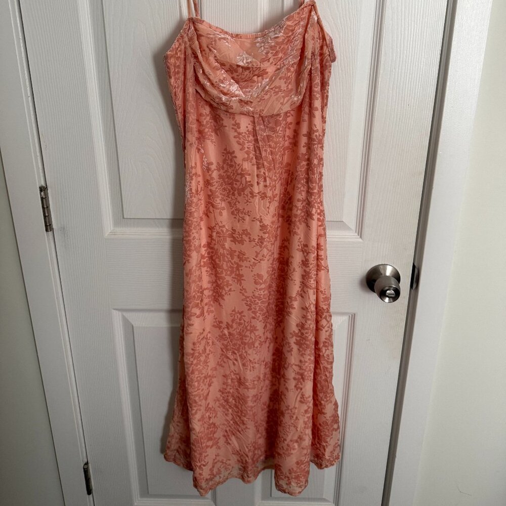 Pink Floral Dress